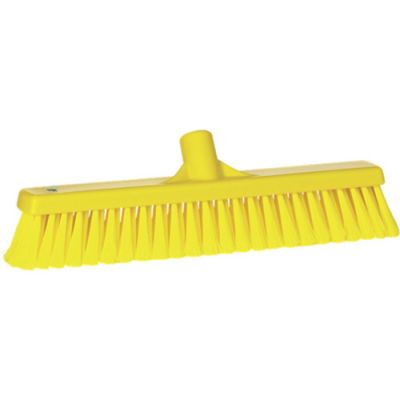 Vikan soft/split floor broom 410mm yellow
