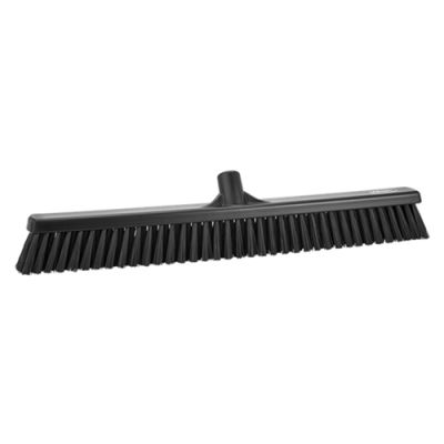 Vikan Soft/stiff floor broom 610mm, must