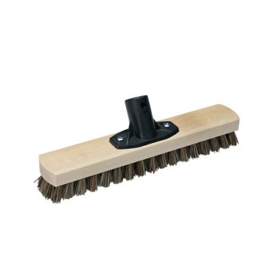 Vikan Classic Deck Scrub with socket 50x305mm, wood