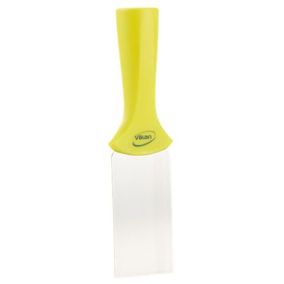 Vikan Stainless Steel Scraper Threaded Handle, 50 mm, Yellow