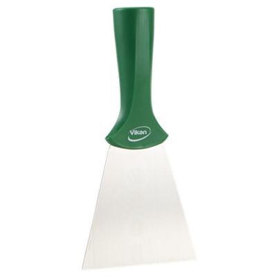 Vikan Stainless Steel Scraper Threaded Handle 100 mm, Green