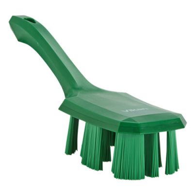 Vikan UST Hand brush w/short handle 260mm, stiff green