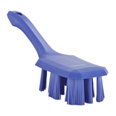 Vikan UST Hand brush w/short handle 260mm, stiff purple