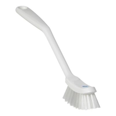 Vikan dish brush 25x290mm medium, white