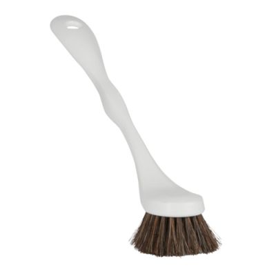 Vikan Classic dish brush 240mm, natural, soft, white