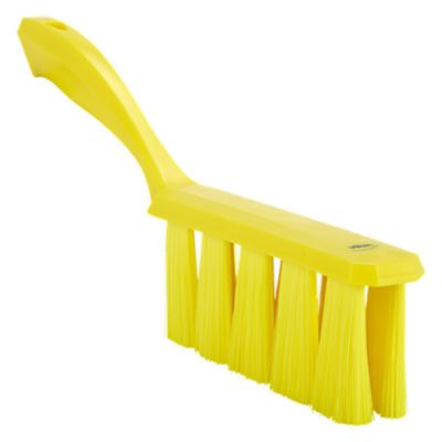 Vikan UST bench brush, 330mm, soft, yellow