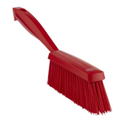 Vikan hand brush 330mm medium red