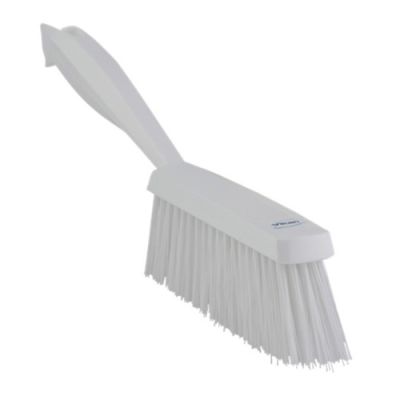 Vikan hand brush 330mm medium white