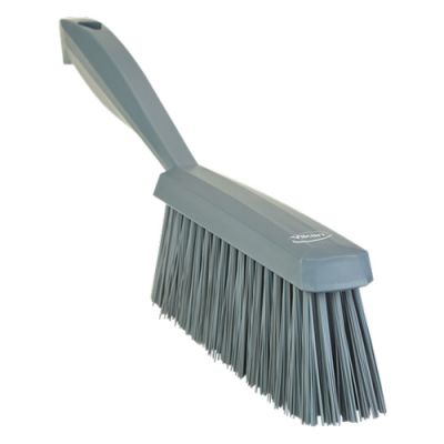 Vikan hand brush 330mm medium grey