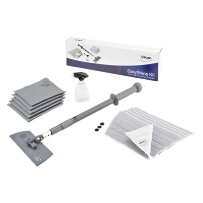 Vikan Easy Shine klaasipuhastuskomplekt