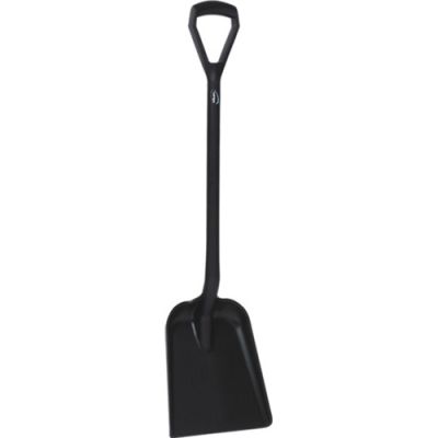 Vikan shovel D grip 1040mm blade 271mm, black