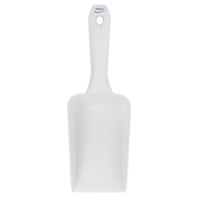 Vikan käsikühvel 0,5L 85x310mm metalliosakestega, valge