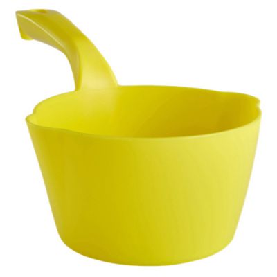 Vikan Round Bowl Scoop 1L, yellow