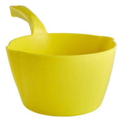 Vikan Round Bowl Scoop 2L, yellow