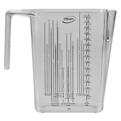 Vikan preparation jug 1,5L for moistening mops and cloths