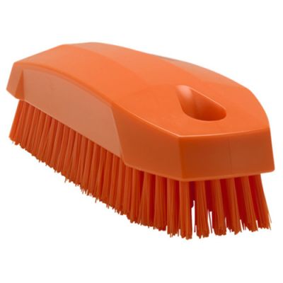 Vikan nail brush 50*130mm hard, orange