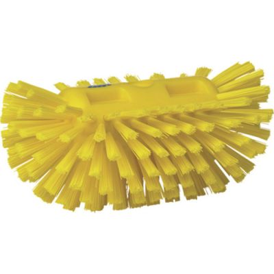 Vikan tank Brush oval 205*130 mm, Hard,  Yellow