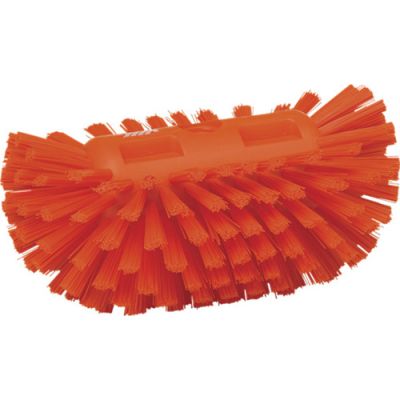 Vikan tank Brush oval 205*130 mm, Hard,  orange