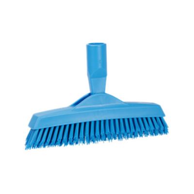 Vikan crevice scrub 225mm very hard, blue