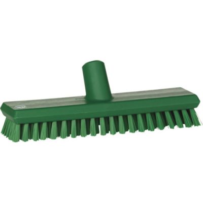 Deck scrub waterfed 275mm hard green