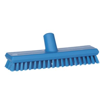 Deck scrub waterfed 275mm hard blue