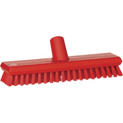 Deck scrub waterfed 275mm hard red