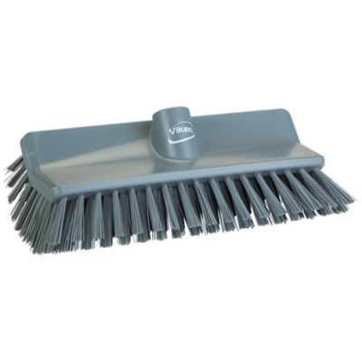 Vikan high/low brush 265mm hard, gray