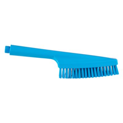 Vikan Hand Brush, waterfed, 330mm, Hard, Blue