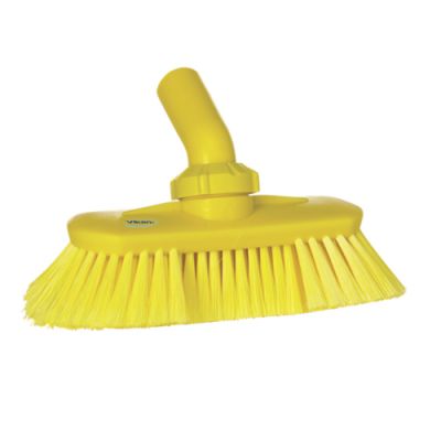 Vikan washing brush waterfed 240mm very soft, yellow