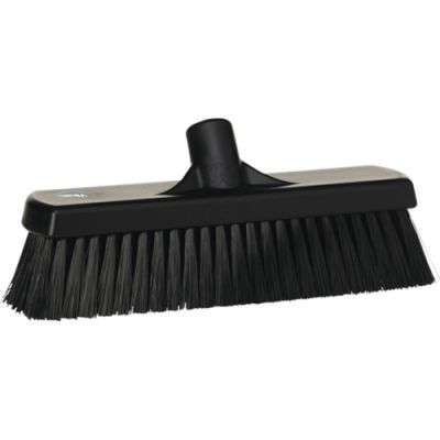 Vikan floor broom 300 mm medium, black
