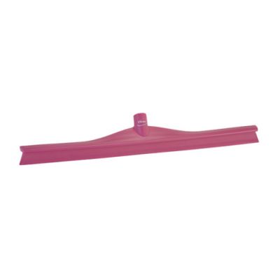 Vikan single blade squeegee 600mm pink