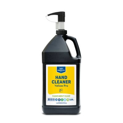 *Americol kätepuhastuspasta kollane PRO 3,8L pumbaga