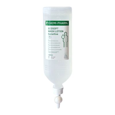 *Chemi-Pharm Ecosoft Wash Lotion Sensitive 1L vedelseep disp
