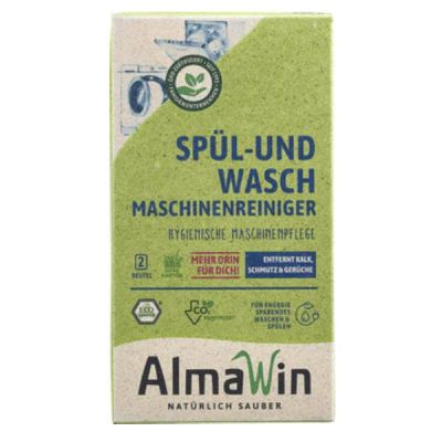 Pesu-ja nõudepesumasinate puhastamise pulber Eco, 2x100gr