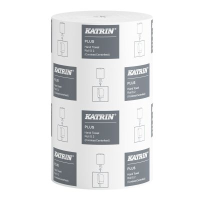 Katrin Plus Centrefeed Roll Small 60 Metres 2-Ply (P)