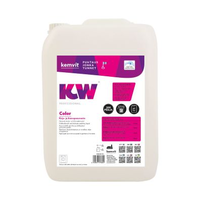 Washing liquid KW Color 10L  for color laundry Kemvit