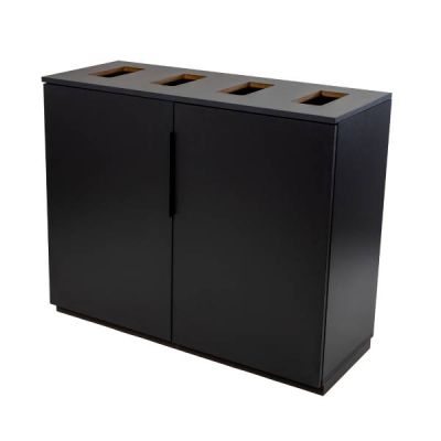 Longopac  4 cabinet, black