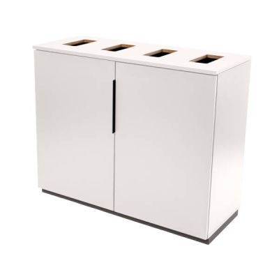 Longopac  4 cabinet, white