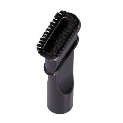 Crevice nozzle with brush