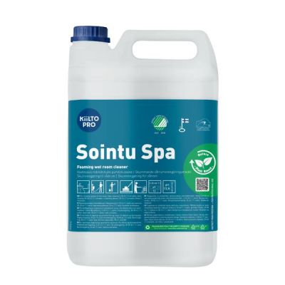 Kiilto Sointu Spa 5L vahutav puhastusaine hügieen+köök