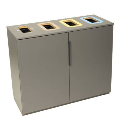 Longopac  4 cabinet, dark grey