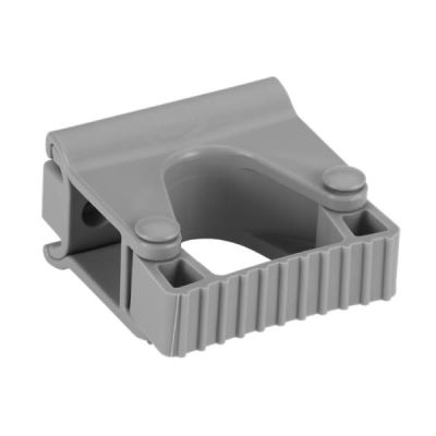 Vikan Hygienic Wall Bracket, GripBand Module, grey