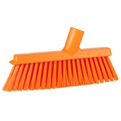 Vikan Dustpan Broom , 250 mm, Medium, orange