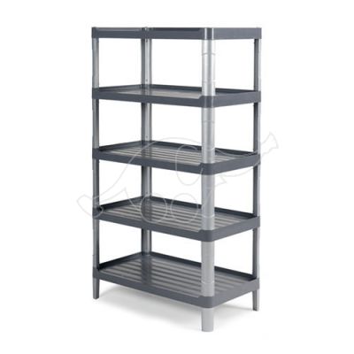 Grey 3805E shelf with 5 shelves