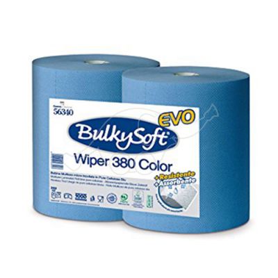 BulkySoft Premium Wiper 380 roll blue 0,36x380m