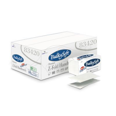 BulkySoft Z-fold EasyPack Premium lehträtik 2-kih, 144tk/p
