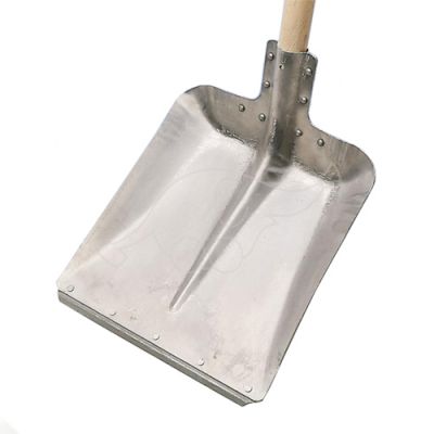 Snow shovel aluminium 370x380mm (handleCA02915130)