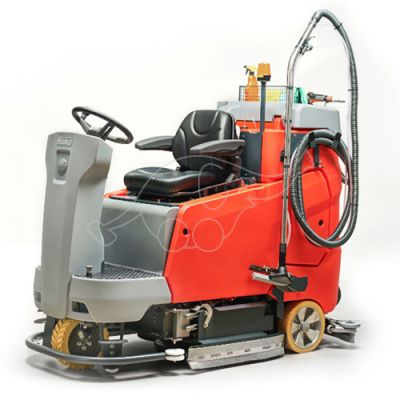 Floor scrubbing and vacuuming tool +adapter