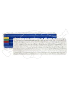 Microfiber Mop with yarns 30x10,5cm , white