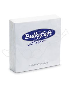 BulkySoft salvrätik 40x40cm,LUX, valge 640tk/kastis